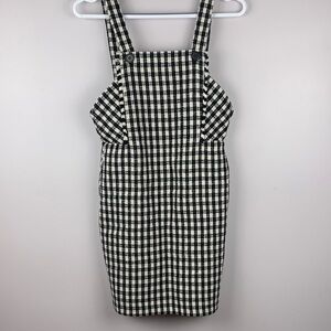 Francesca’s Stylish Black and White Checkered Dress NWT  XS